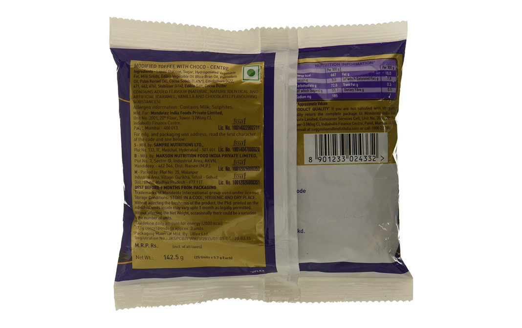 Cadbury Choclairs Gold Home Pack    Pack  142.5 grams